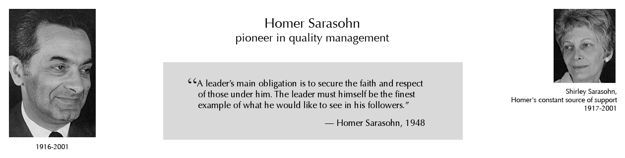 Honoring Homer Sarasohn